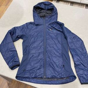 Black DiamondFirst Light Jacket - Women's size Large in Navy Blue
